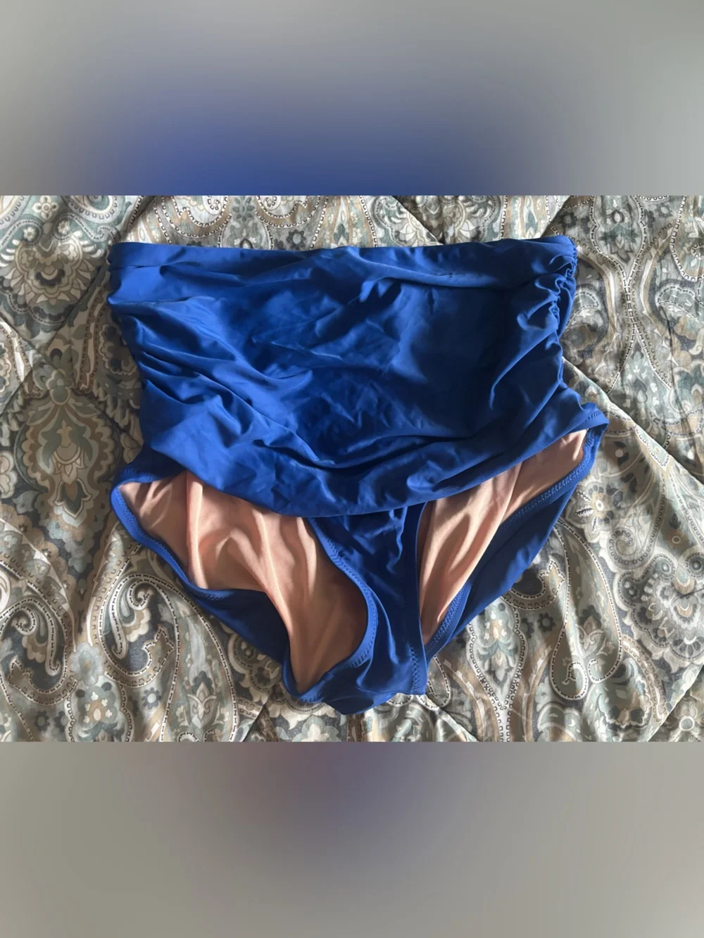 Jcrew royal blue bikini